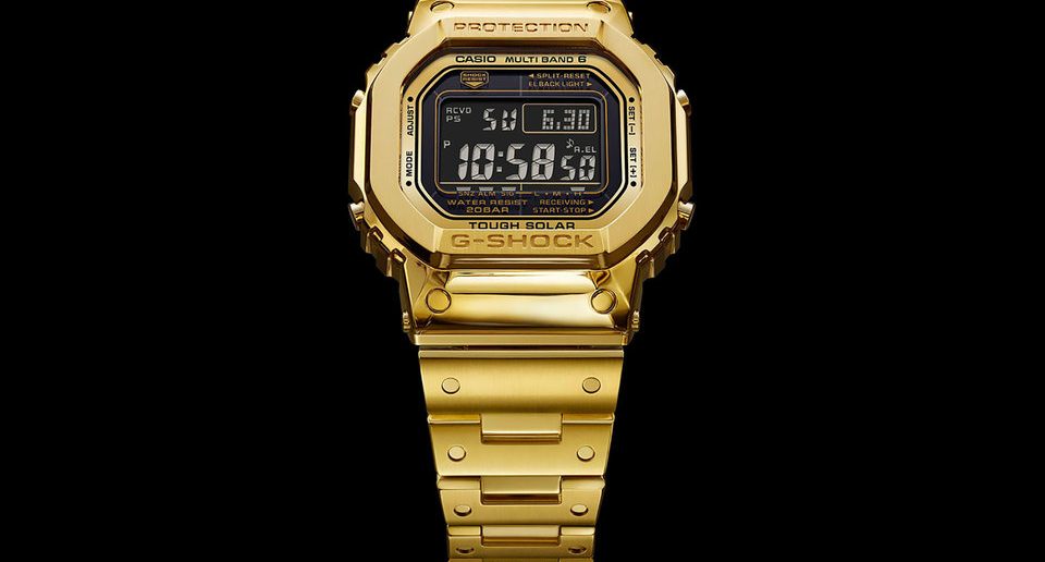 gshock gold