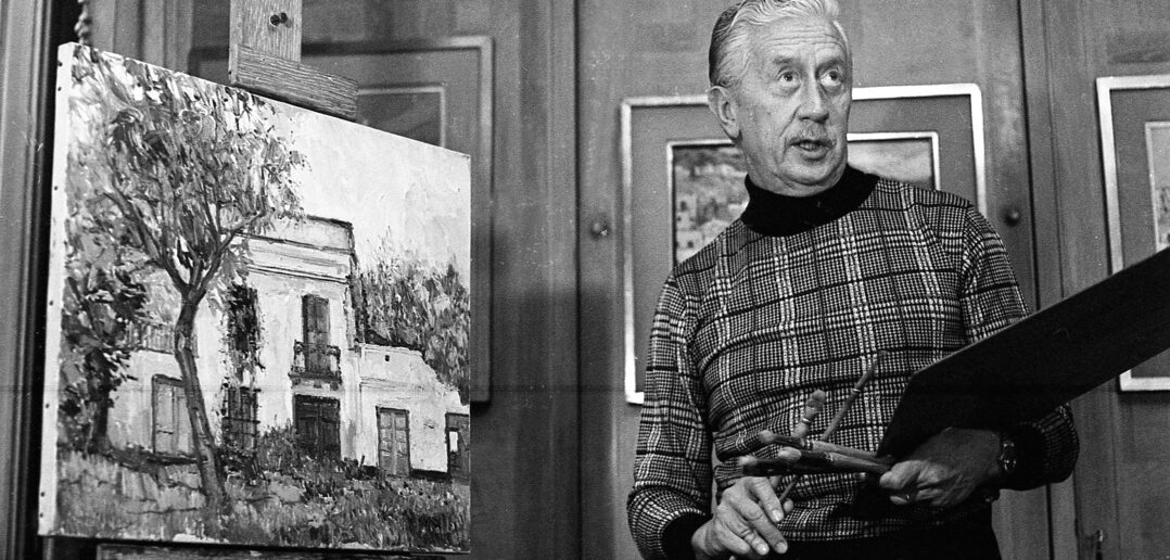 View of Argentine artist & businessperson Clemente Lococo