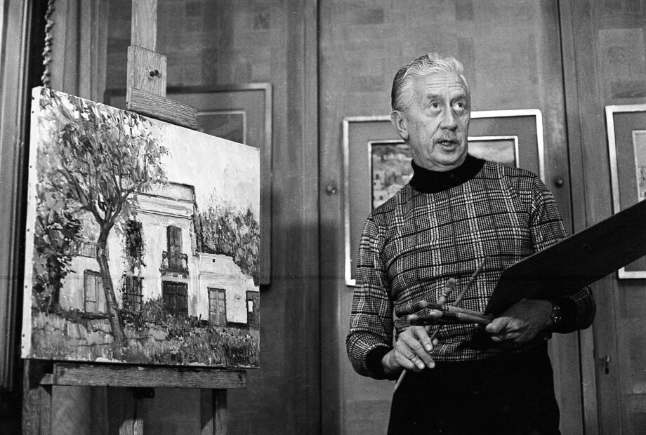 View of Argentine artist & businessperson Clemente Lococo
